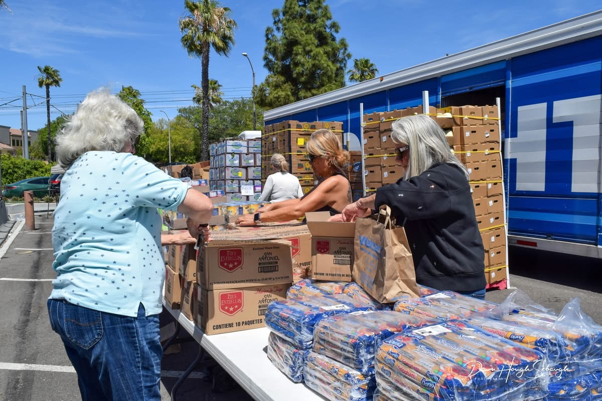 A snapshot from a Feeding the Flock SD service day